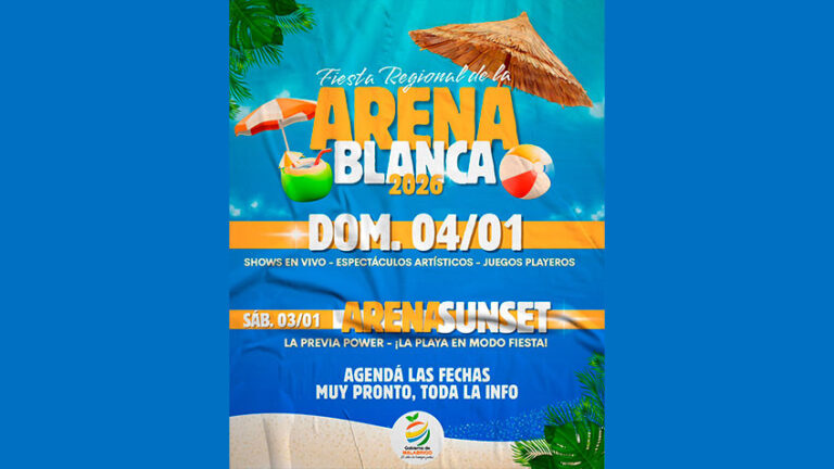 Fiesta regional de la Arena Blanca 2026 (Malabrigo)