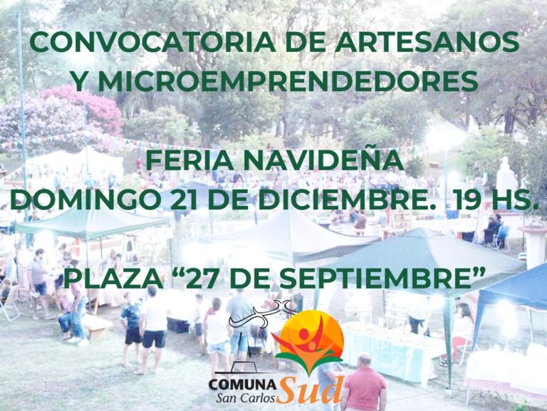 Feria Navideña en San Carlos Sur