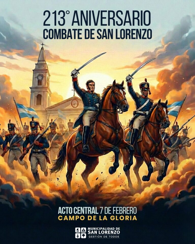 213º Aniversario del Combate de San Lorenzo