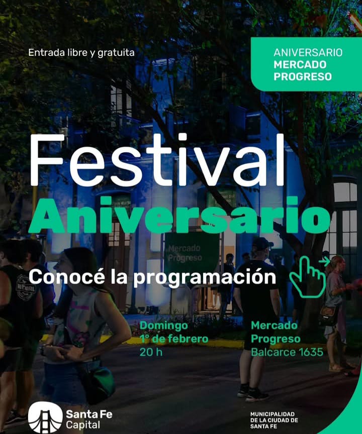 Festival Aniversario Mercado Progreso