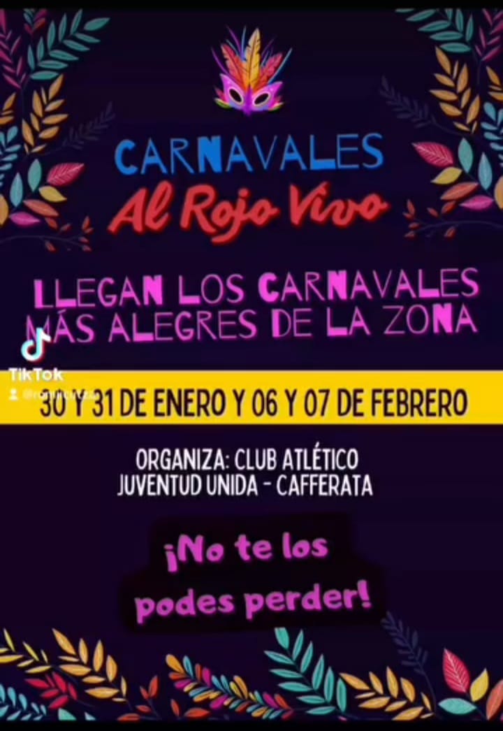 Carnavales al rojo vivo (Cafferata)