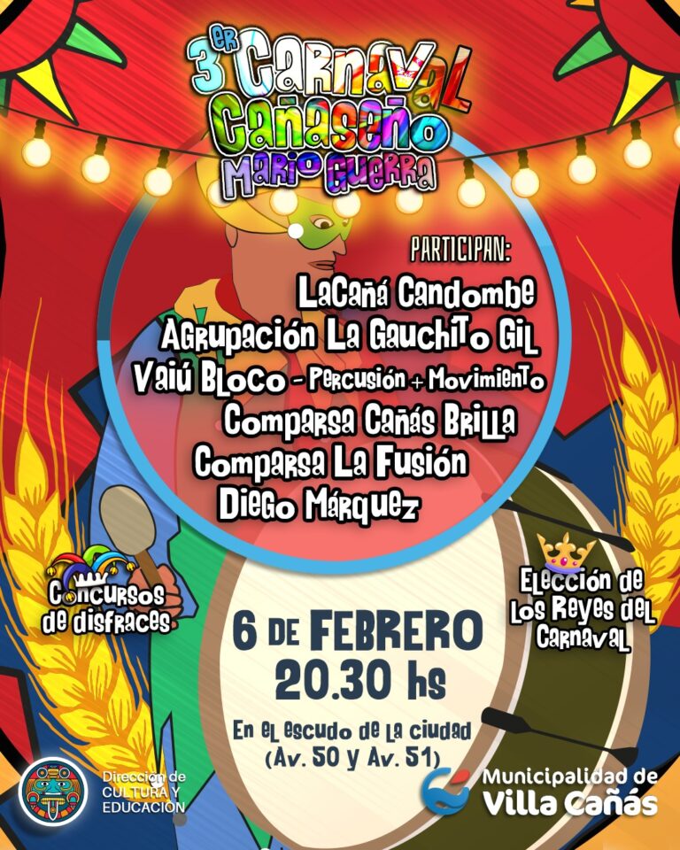 3º Carnaval cañaseño Mario Guerra