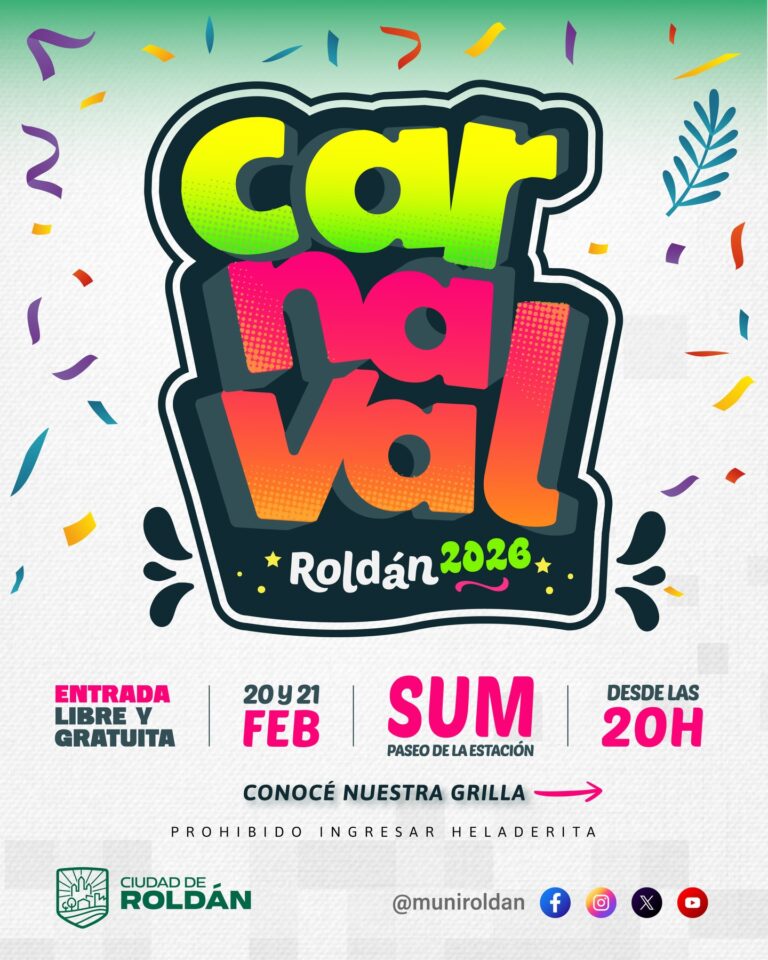 Carnavales de Roldán 2026