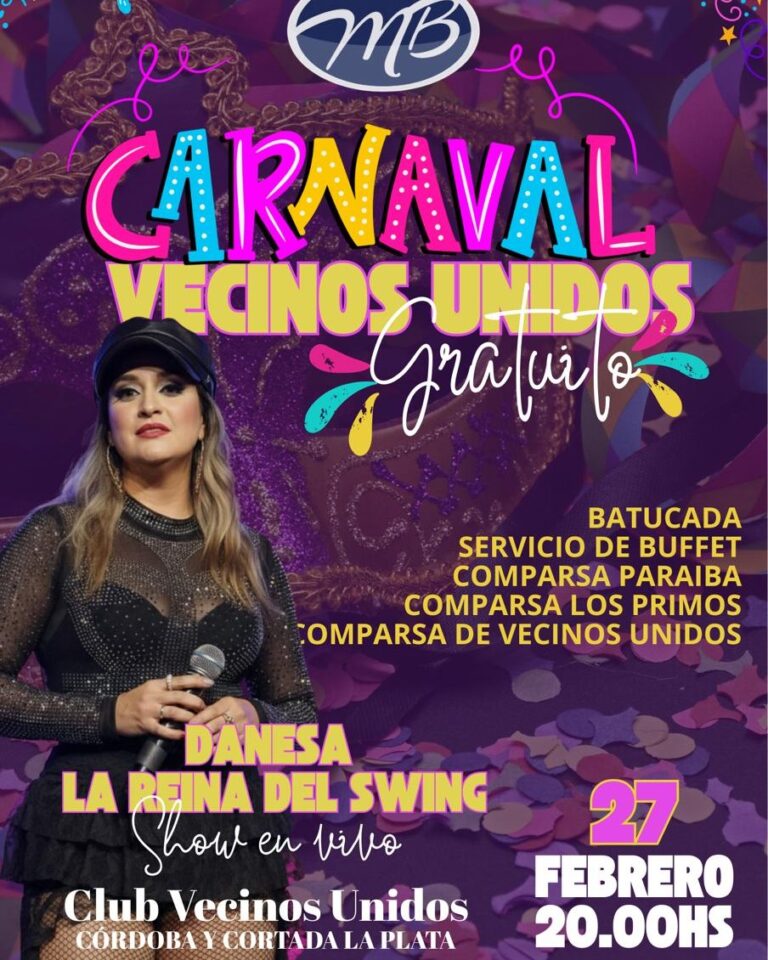 Carnaval Vecinos Unidos (Capitán Bermúdez)