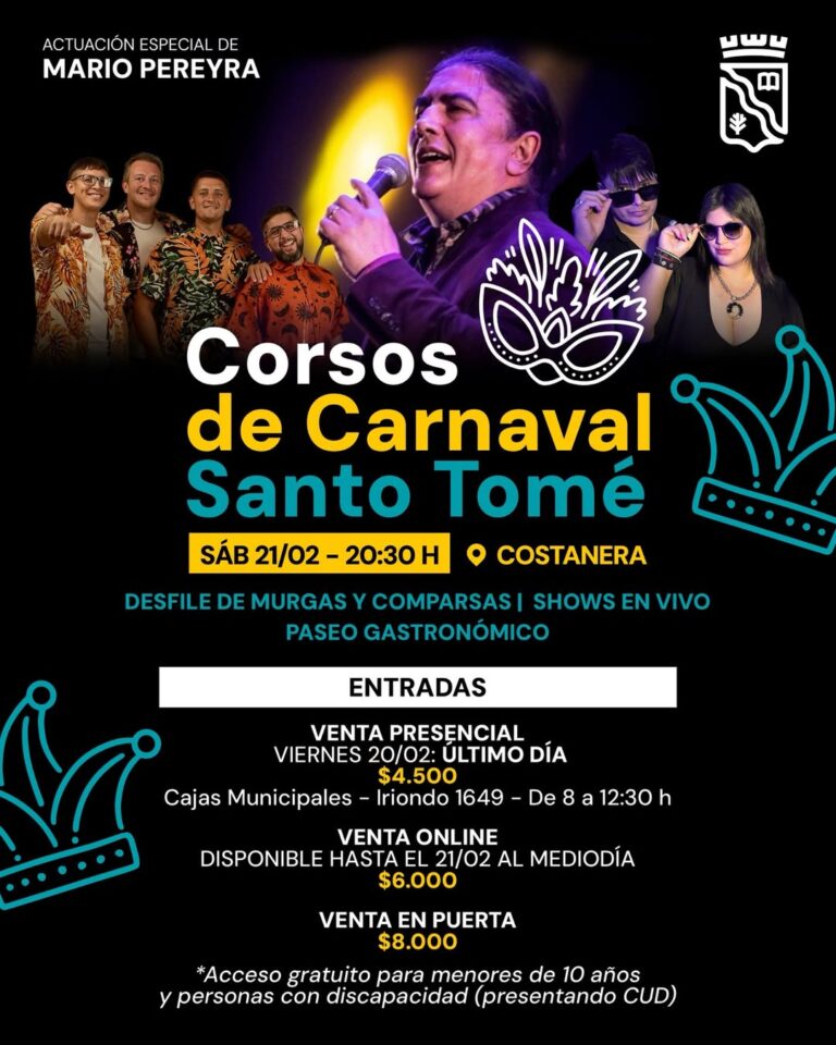 Corsos de Carnaval en Santo Tomé