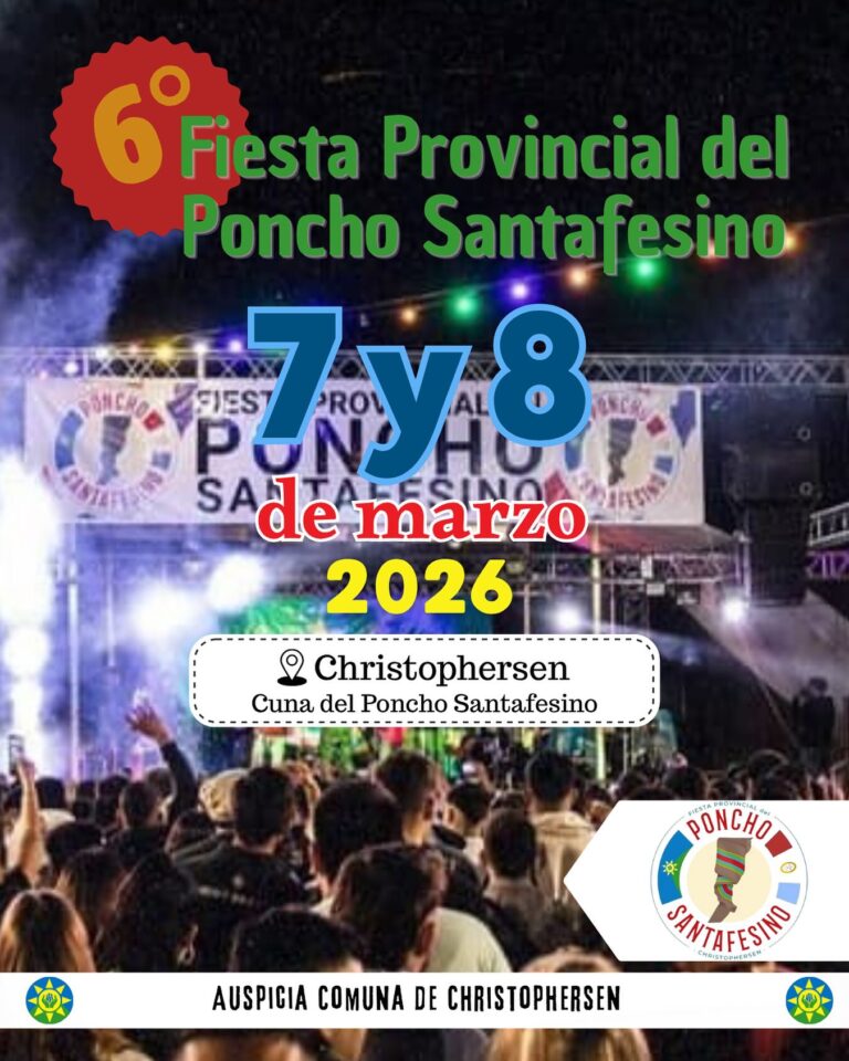 6° Fiesta Provincial del Poncho Santafesino