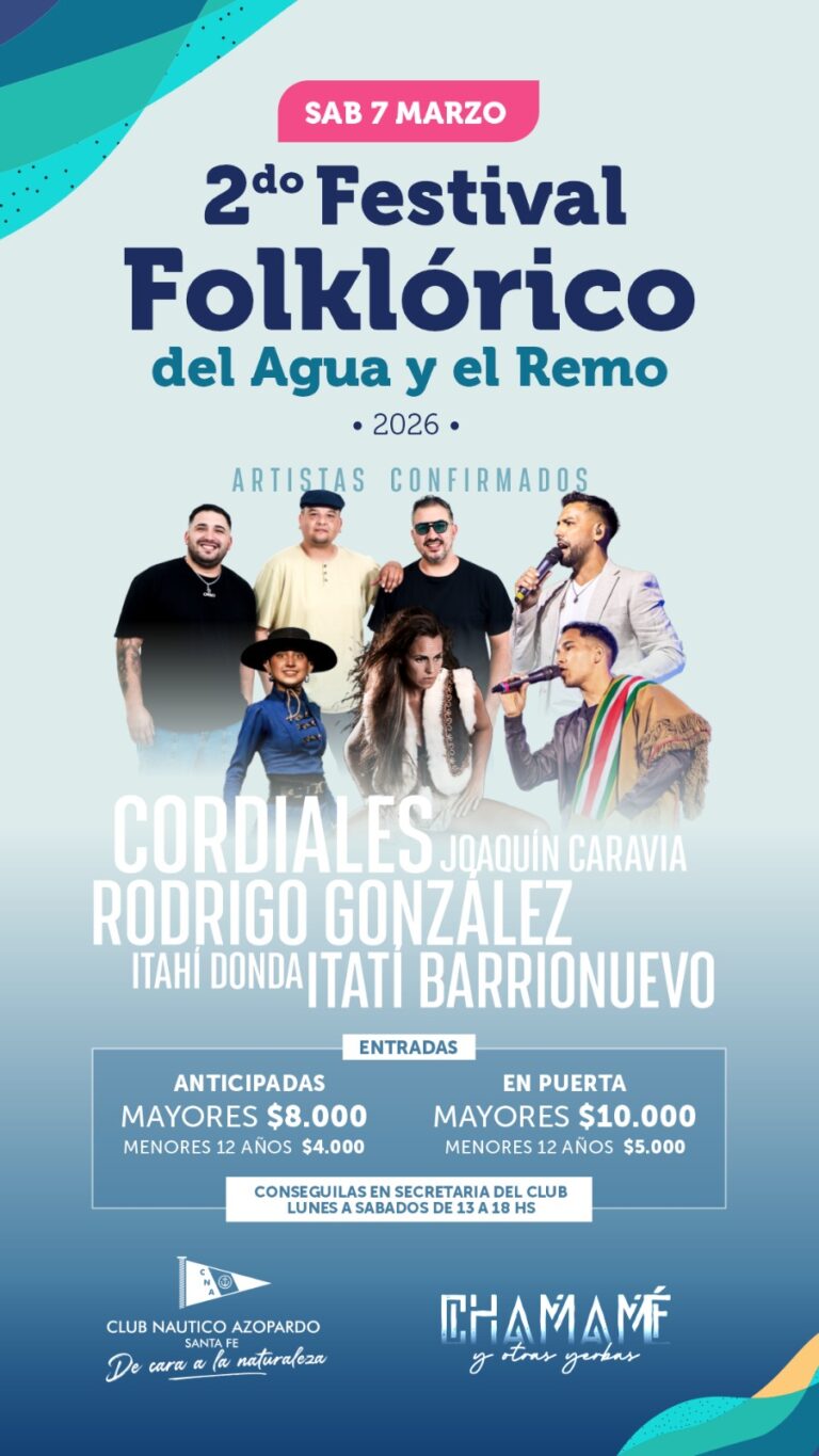 2° Festival Folcklórico del Agua y el Remo