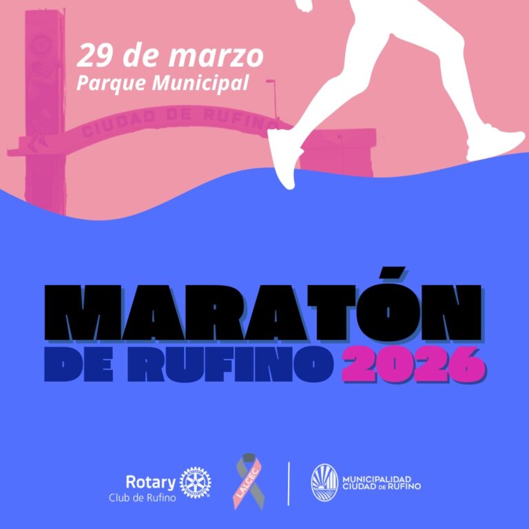Maratón de Rufino 2026