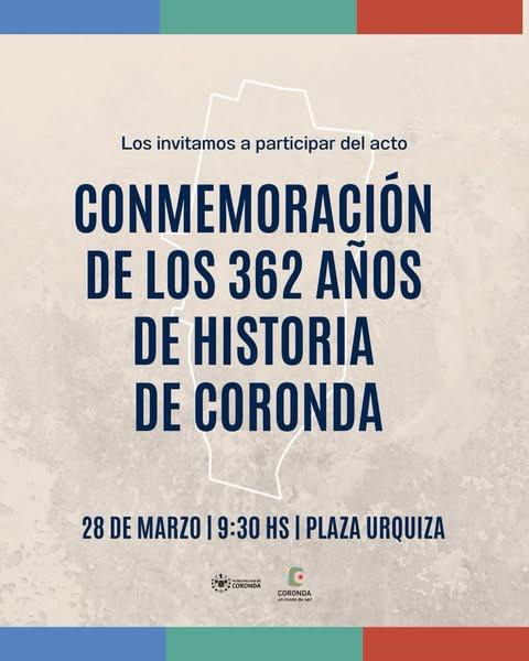 362° Aniversario Fundacional de Coronda