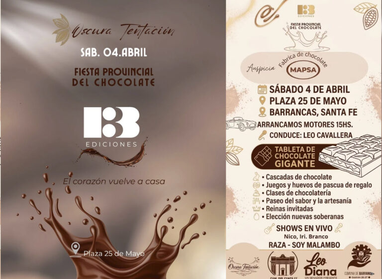 13º Fiesta Provincial del Chocolate - Barrancas