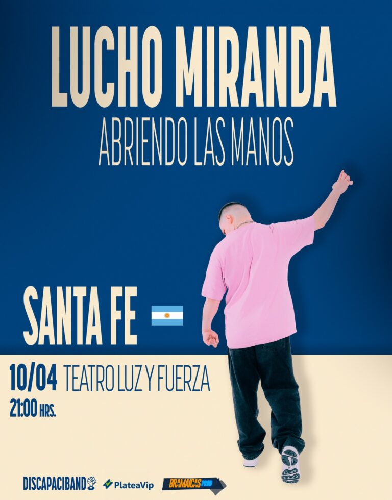 Lucho Miranda: abriendo las manos