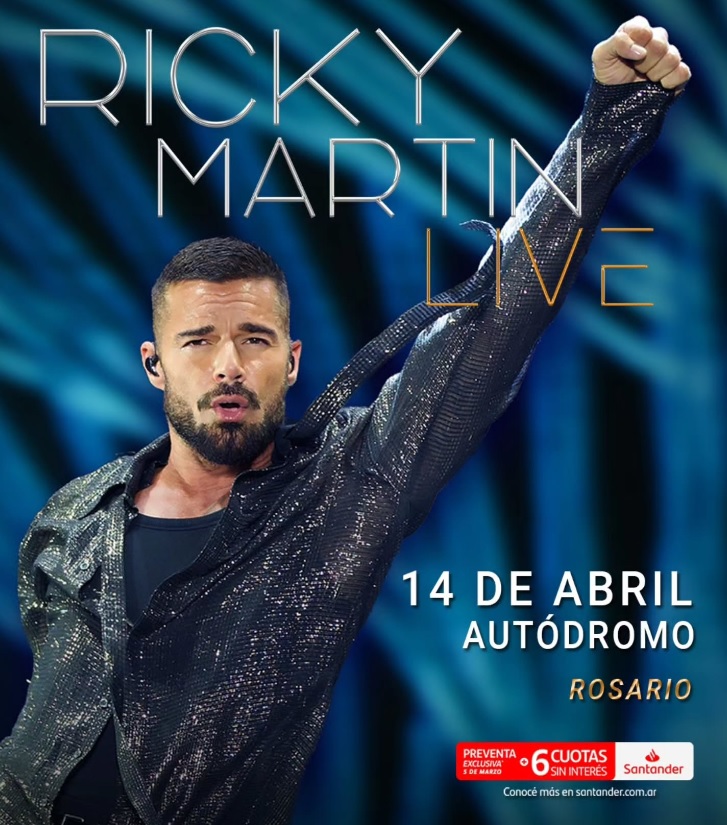 Ricky Martin en Rosario