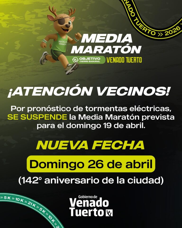 Media Maratón - Aniversario 142 de Venado Tuerto