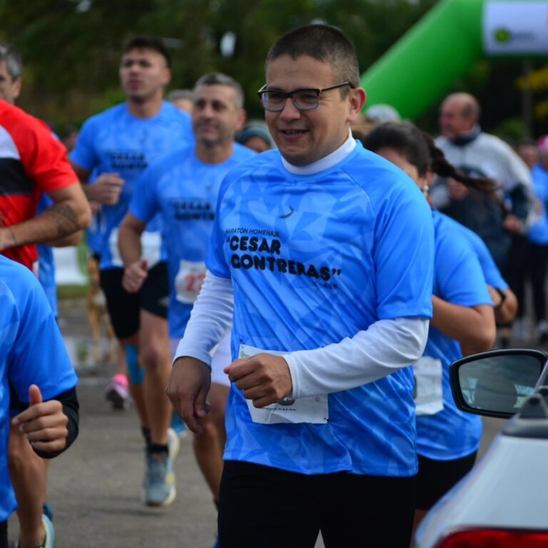 2DA EDICION DE LA MARATON : CESAR CONTRERAS