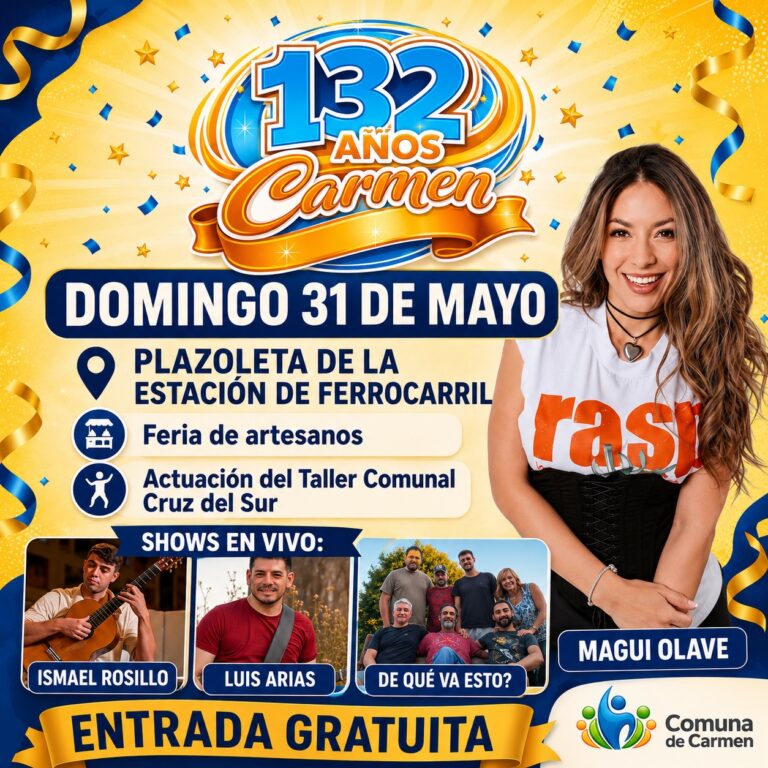 ANIVERSARIO 132 DE CARMEN