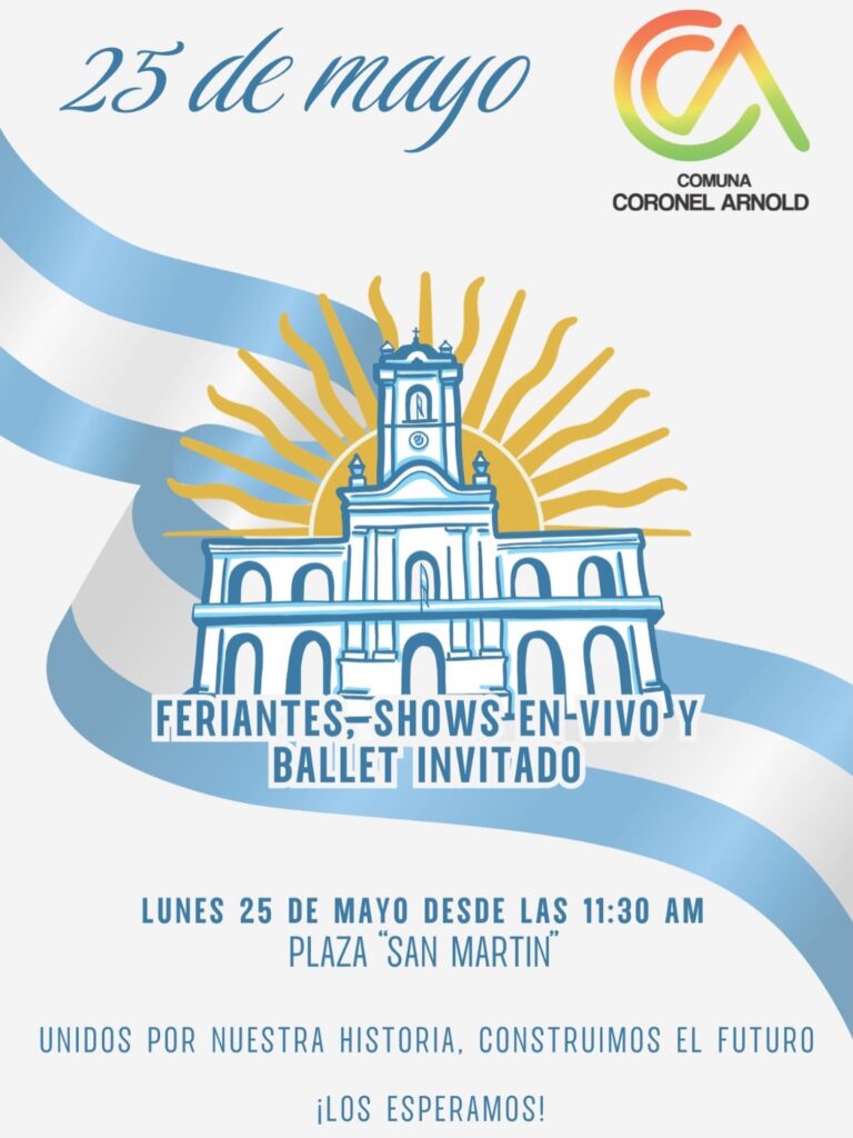 ACTO 25 DE MAYO - COMUNA DE CORONEL ARNOLD