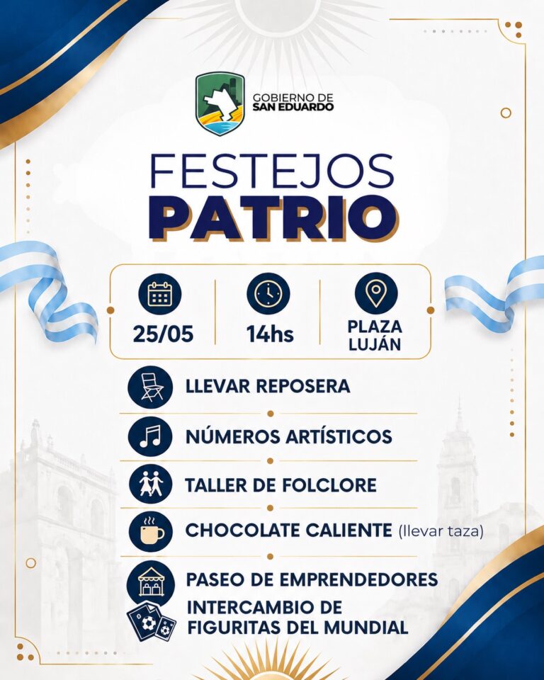 FESTEJO PATRIO - SAN EDUARDO