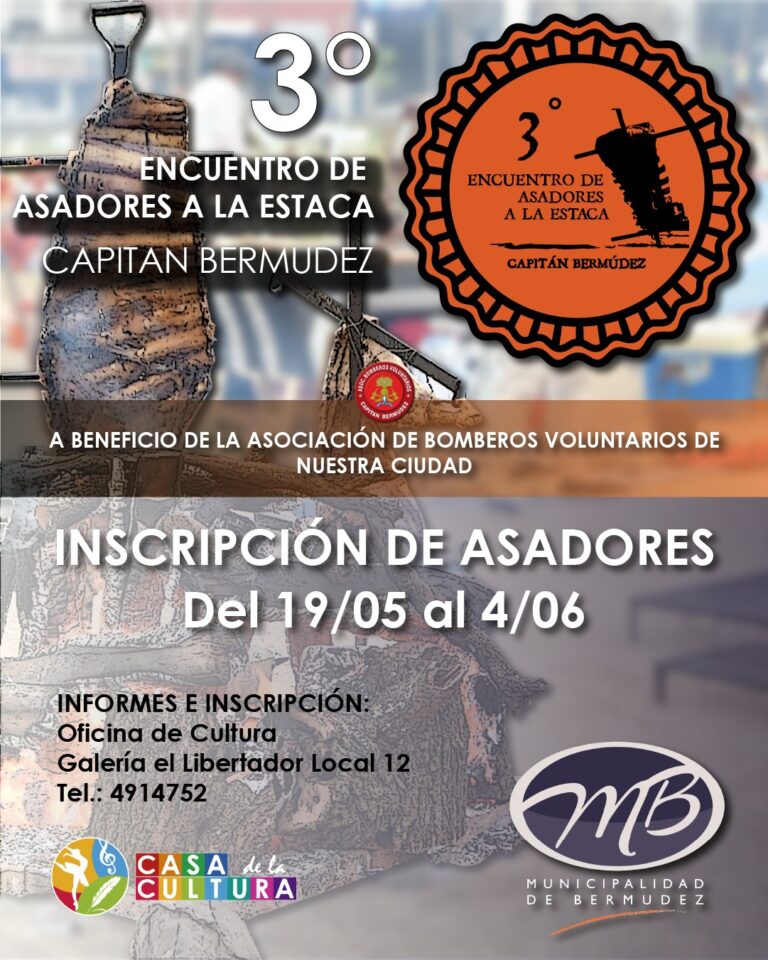 3° ENCUENTRO DE ASADORES A LA ESTACA - CAPITAN BERMUDEZ