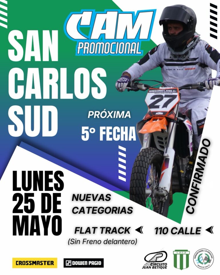 5ª FECHA DEL CAMPEONATO DIURNO DEL CAM PROMOCIONAL - SAN CARLOS SUD
