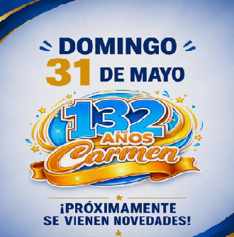 Aniversario 132° de Carmen