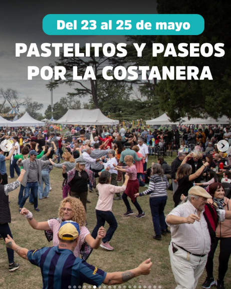 Pastelitos y Paseos por la Costanera