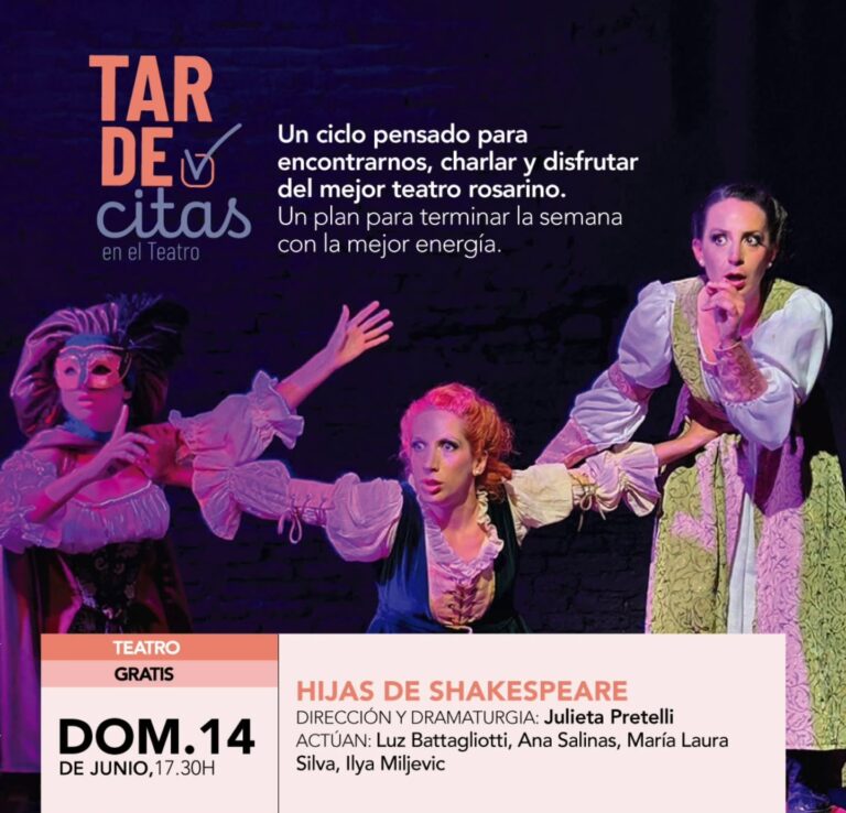 Tardecitas en la Comedia: Hijas de Shakespeare