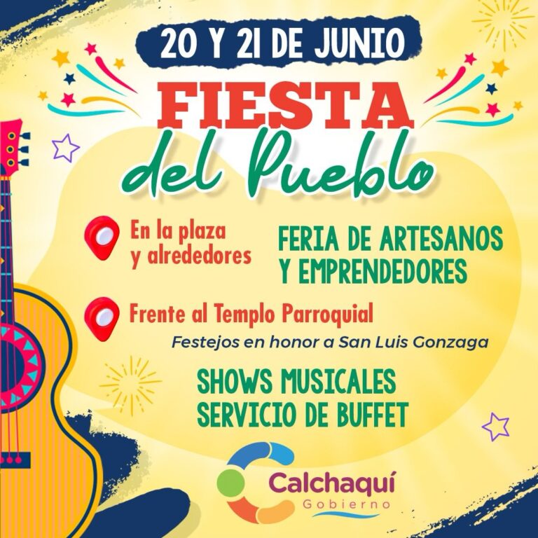 FIESTA DEL PUEBLO - CALCHAQUÍ