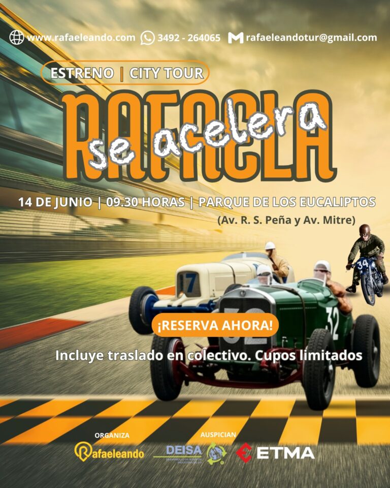 Rafaela se acelera