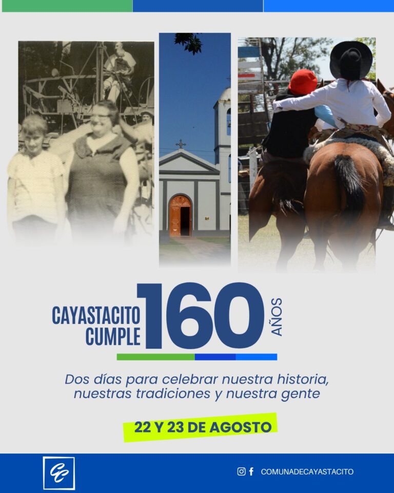 Cayastacito Cumple 160 Años