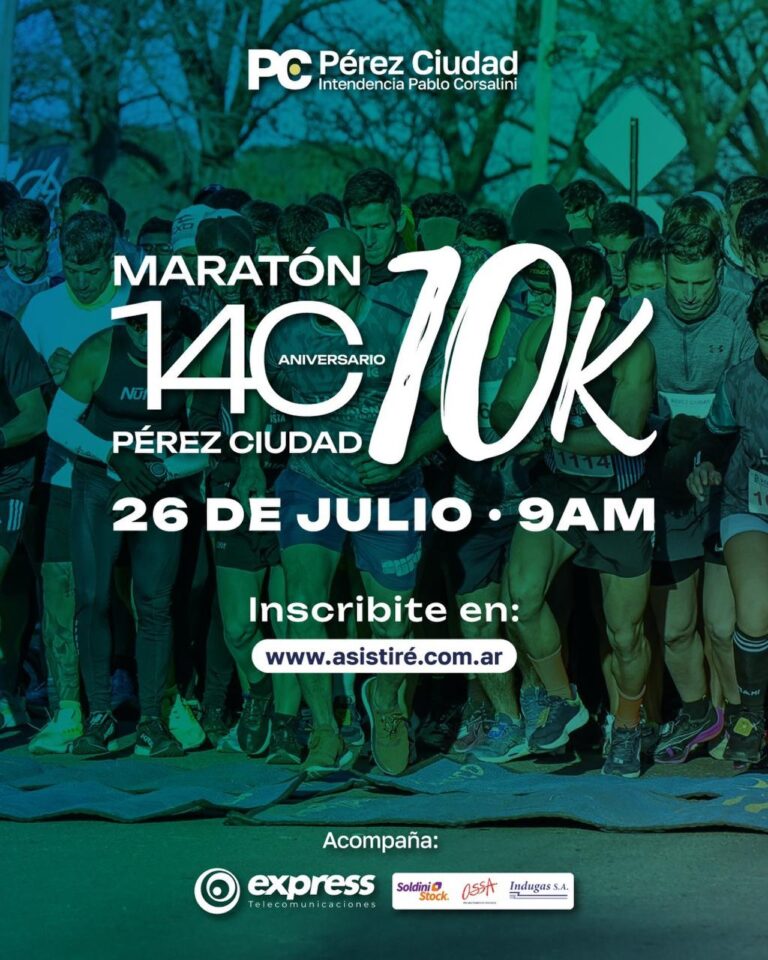 Maratón 140° Aniversario de Pérez