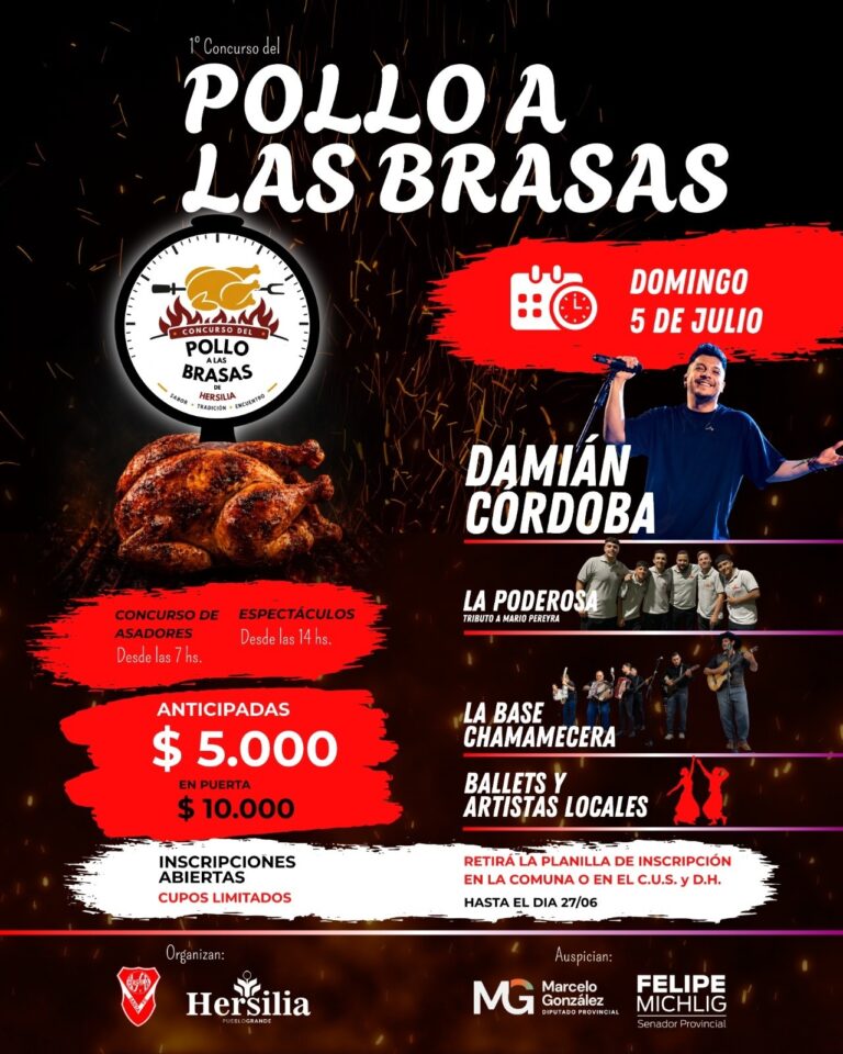 1° Concurso del Pollo a las Brasas- Hersilia