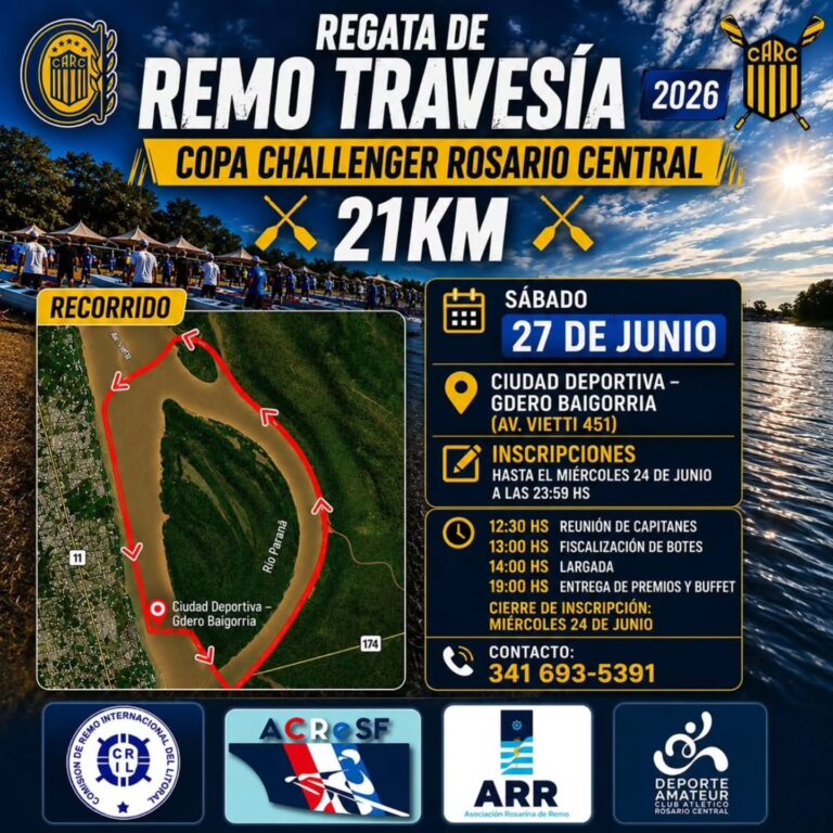 Regata de Remo Travesía- Granadero Baigorria