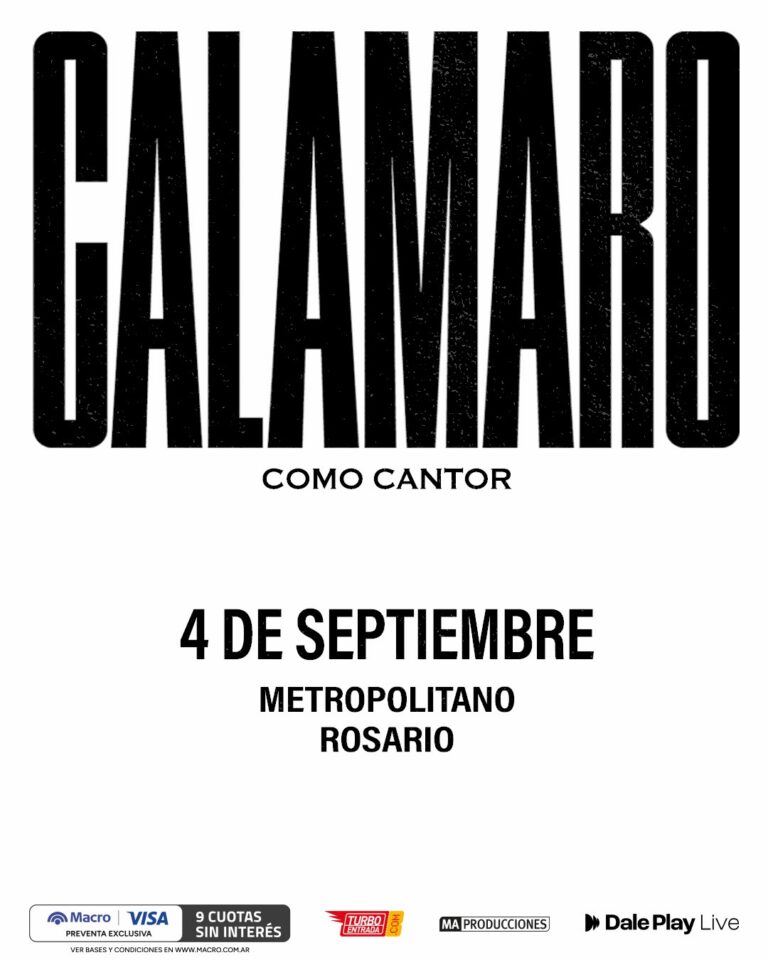 Calamaro Como Cantor