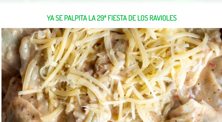 Flyer de la 29.ª Fiesta Provincial de los Ravioles de Ramona. El evento se realizará el domingo 6 de septiembre de 2026 en el gimnasio cubierto del Centro Cultural y Deportivo Ramona, Santa Fe. La celebración propone disfrutar de la tradicional gastronomía local y compartir una jornada de encuentro y festejo