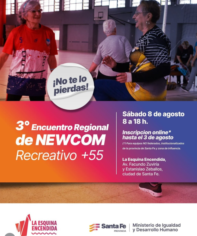 3.º Encuentro regional de Newcom recreativo + 55