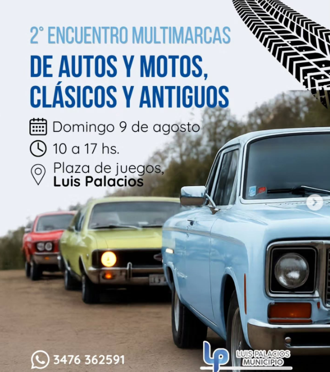 2.º Encuentro multimarca de autos y motos, clásicos y antiguos - Luis Palacios